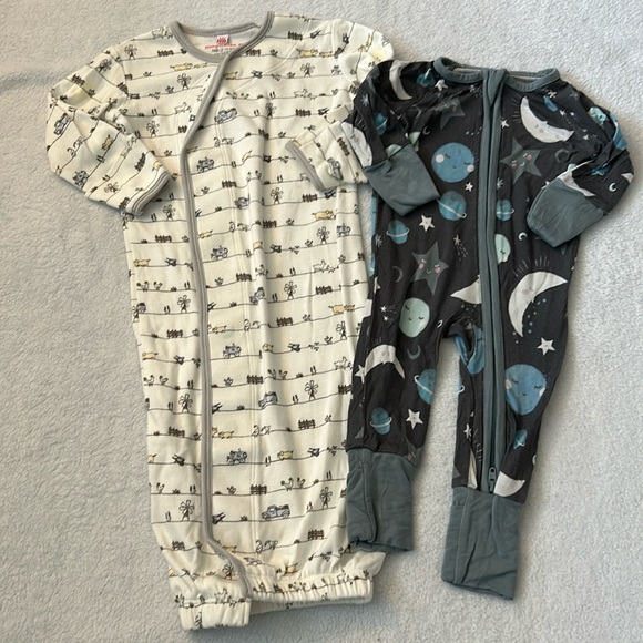 Magnetic Me Other - Magnetic Me Kids Pajama Set - Cream and Black